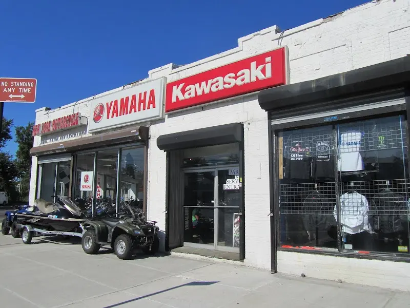 New York Motorcycle storefront