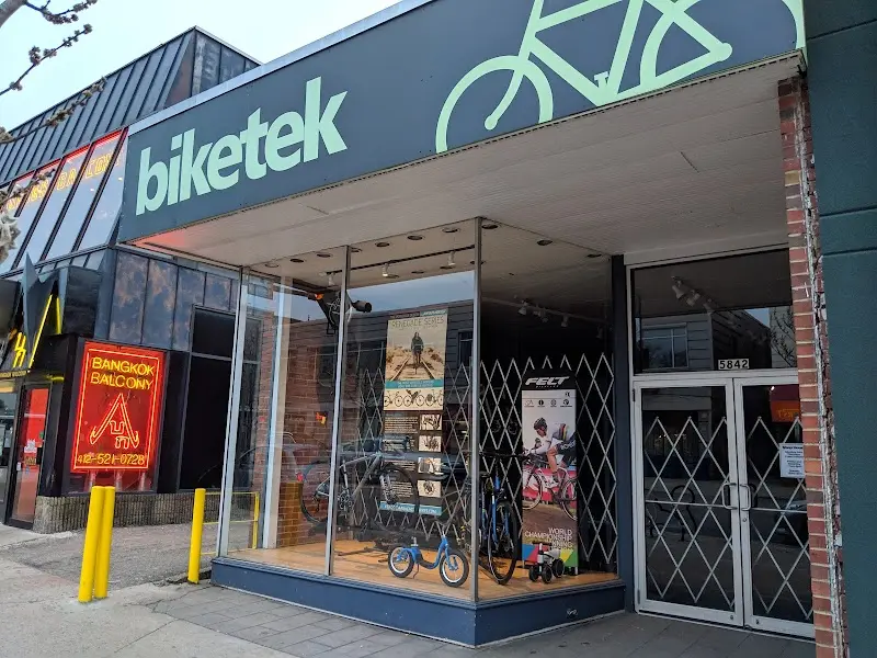 Biketek Pittsburgh storefront