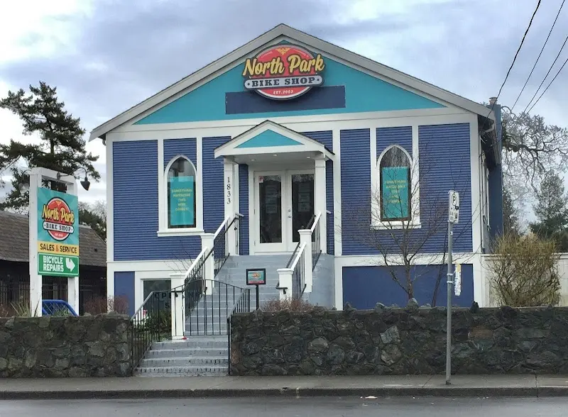 North Park Bike Shop storefront