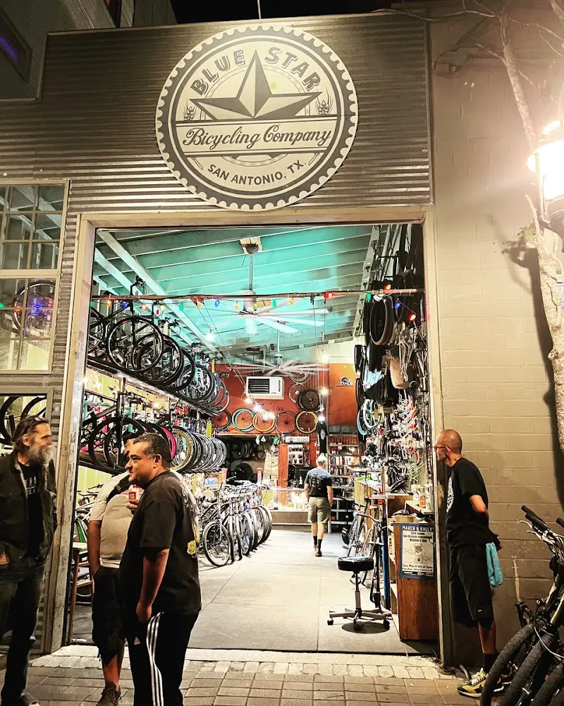 Blue Star Bike Shop storefront