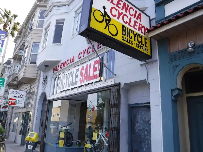 Valencia Cyclery storefront