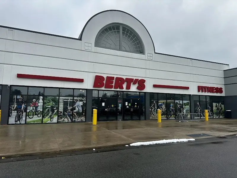 Bert's Bikes & Fitness storefront