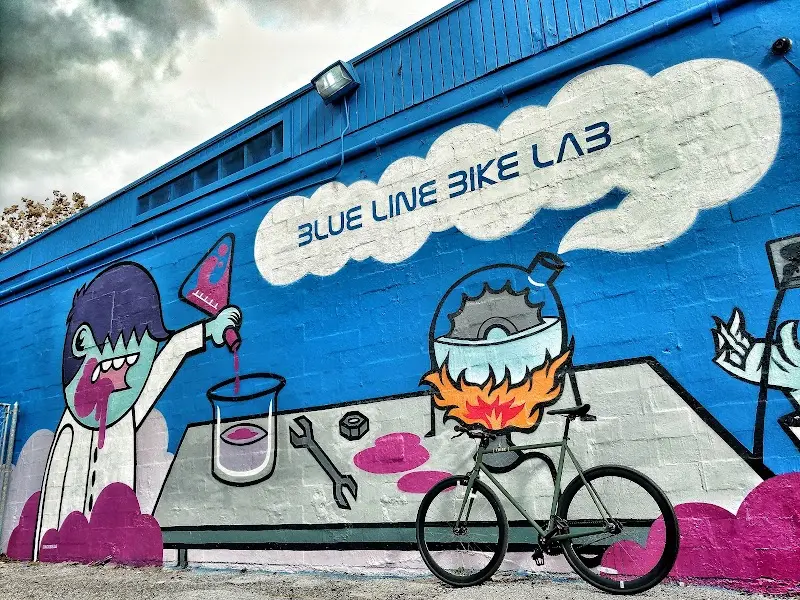 Blue Line Bike Lab storefront