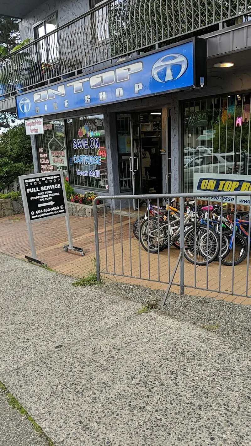 On Top Bike Shop storefront