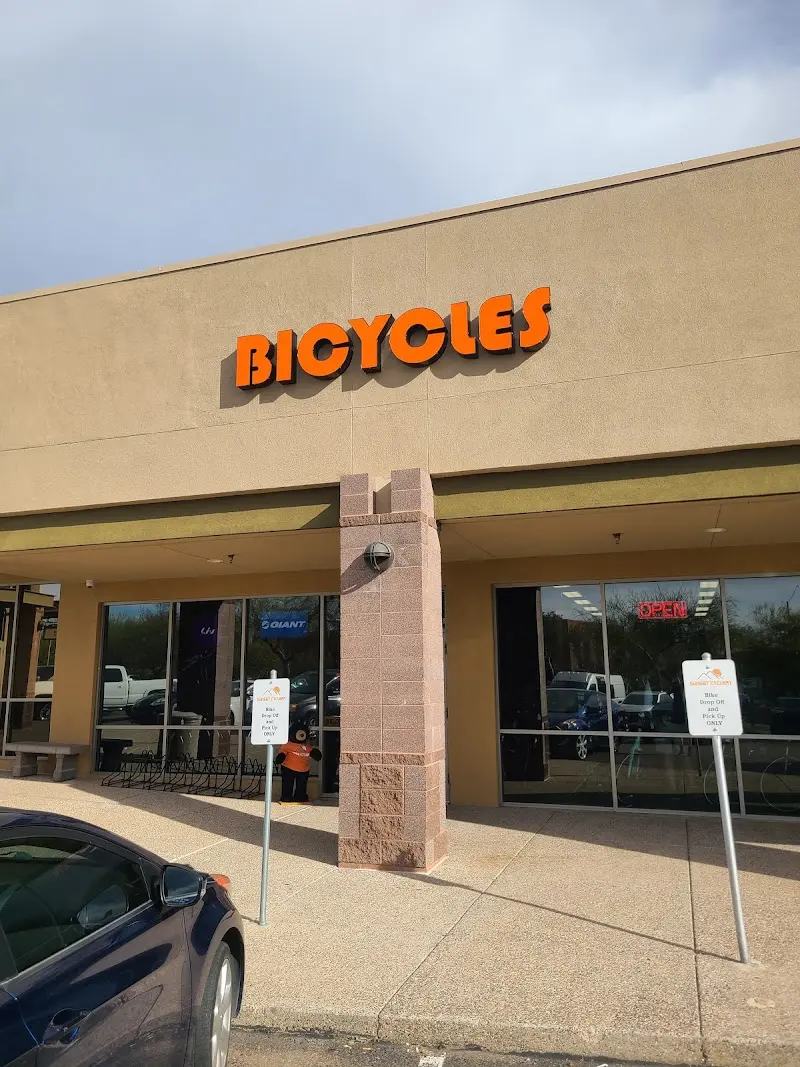 Sunset Cyclery storefront