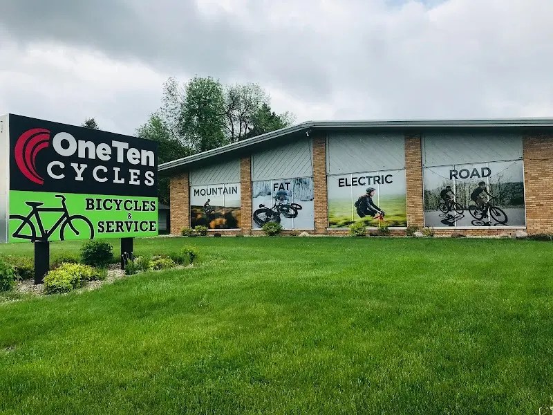 OneTen Cycles storefront