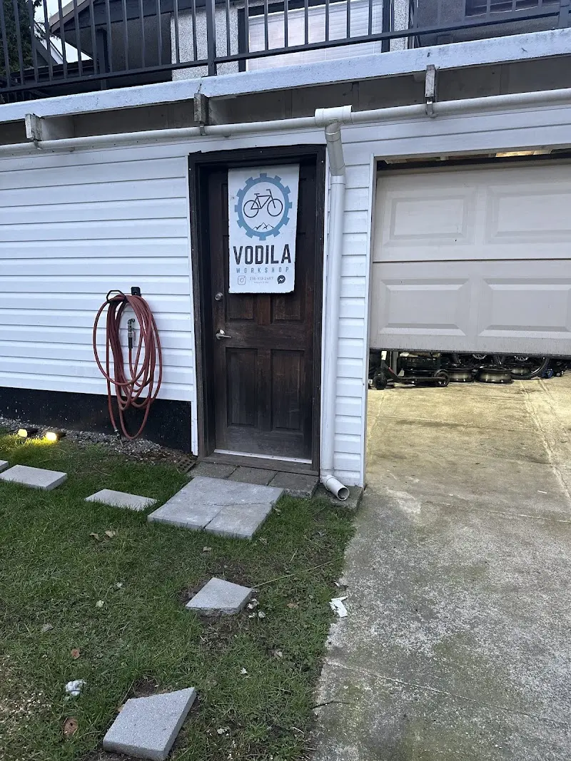 VODILA WORKSHOP. e-bike shop. scooter repair storefront