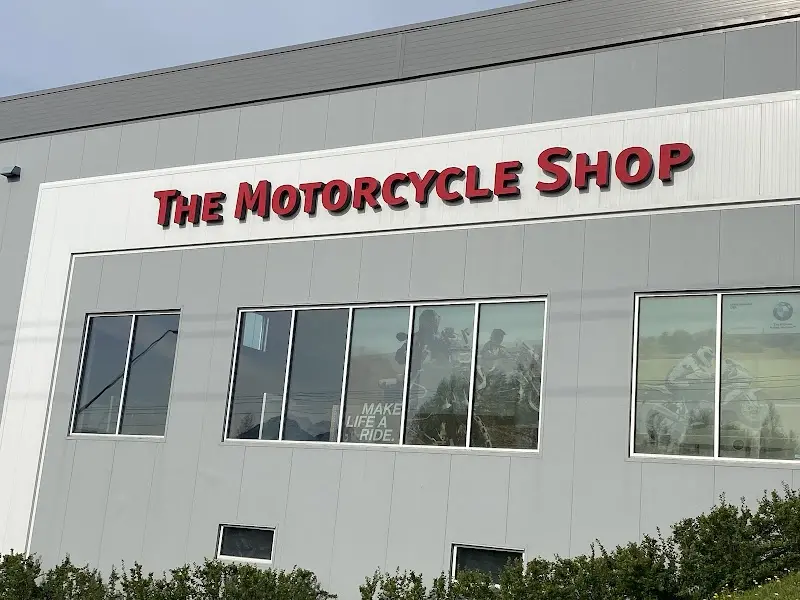 The Motorcycle Shop storefront
