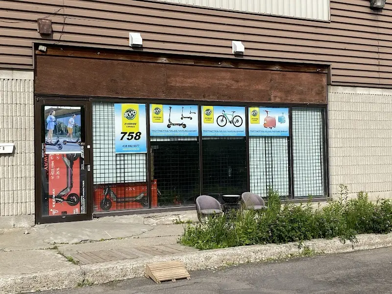 Evoride | Electric Scooters & eBikes Montreal | Trottinettes & Vélos Électriques Canada(Kugoo,Hiley)) storefront