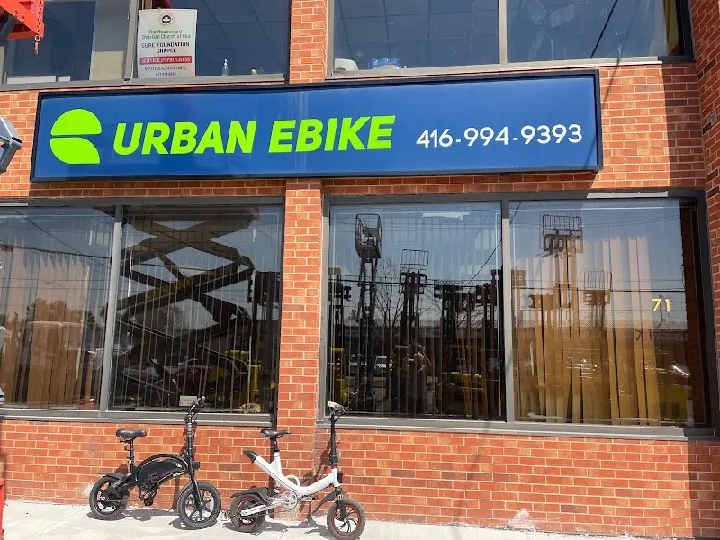 Urban eBike storefront