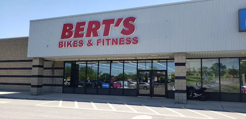Bert's Bikes & Fitness Lancaster storefront