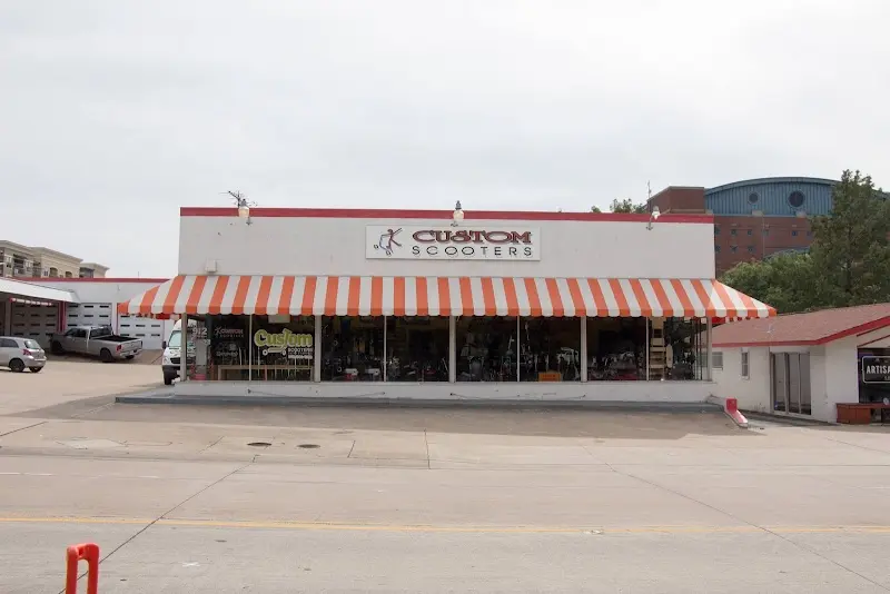 Custom Scooters storefront