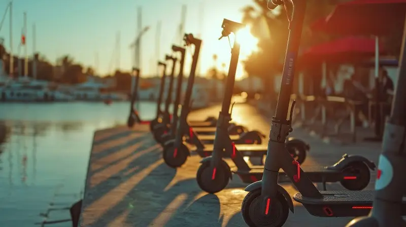 Vancouver Scooter Rentals - Self Serve E-Scooters English Bay storefront