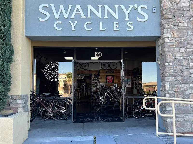 Swanny's Cycles storefront