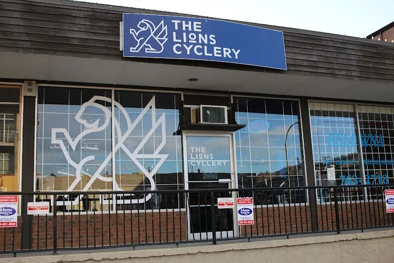 The Lions Cyclery storefront