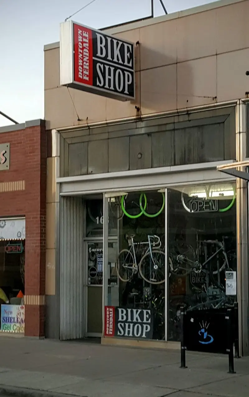 Downtown Ferndale Bike Shop storefront
