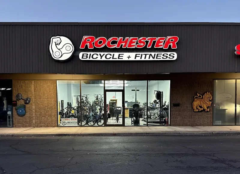 Rochester Bicycle + Fitness storefront