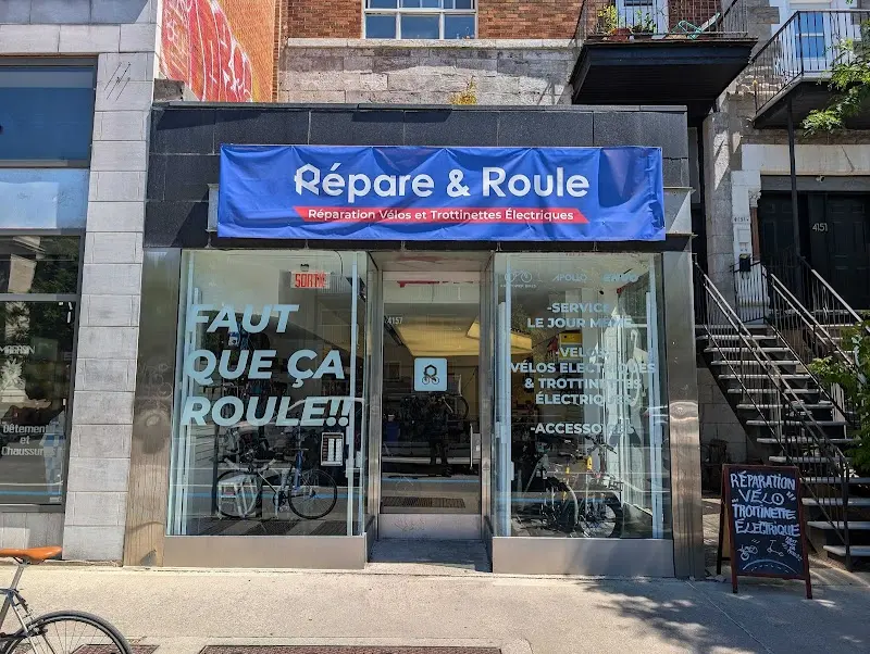 Repair and Run - Montréal St.Denis storefront