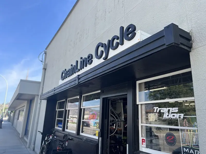 ChainLine Cycle | Service & Sales | Downtown Kelowna Bike Shop storefront
