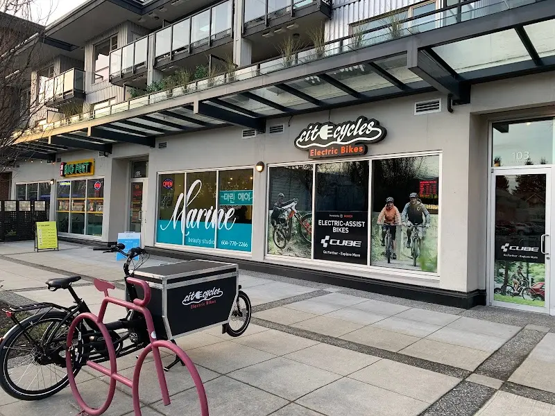Electric bikes storefront