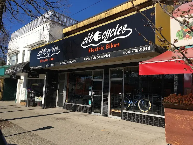 Cit-E Cycles Electric Bikes - Vancouver storefront