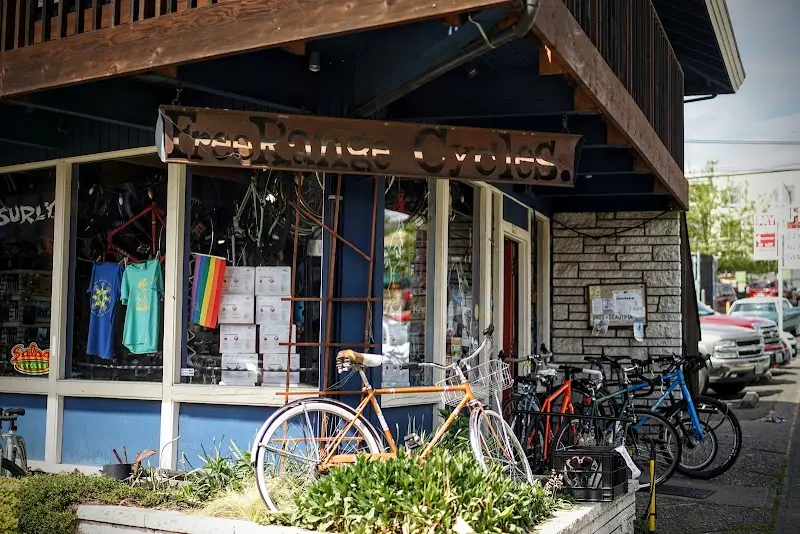 Free Range Cycles storefront