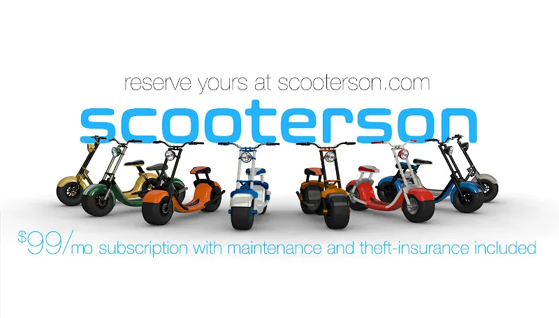 Scooterson storefront