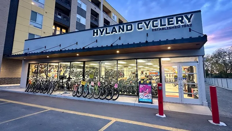 Hyland Cyclery storefront