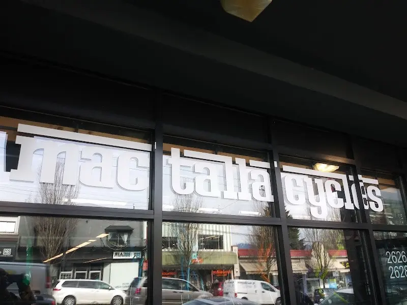 Mactalla Cycles storefront