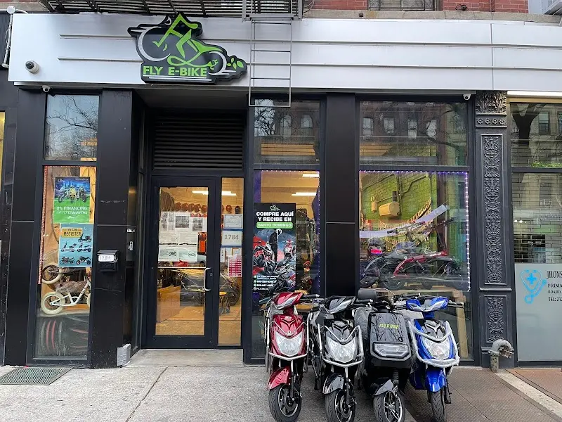 Fly E-Bike West Harlem storefront