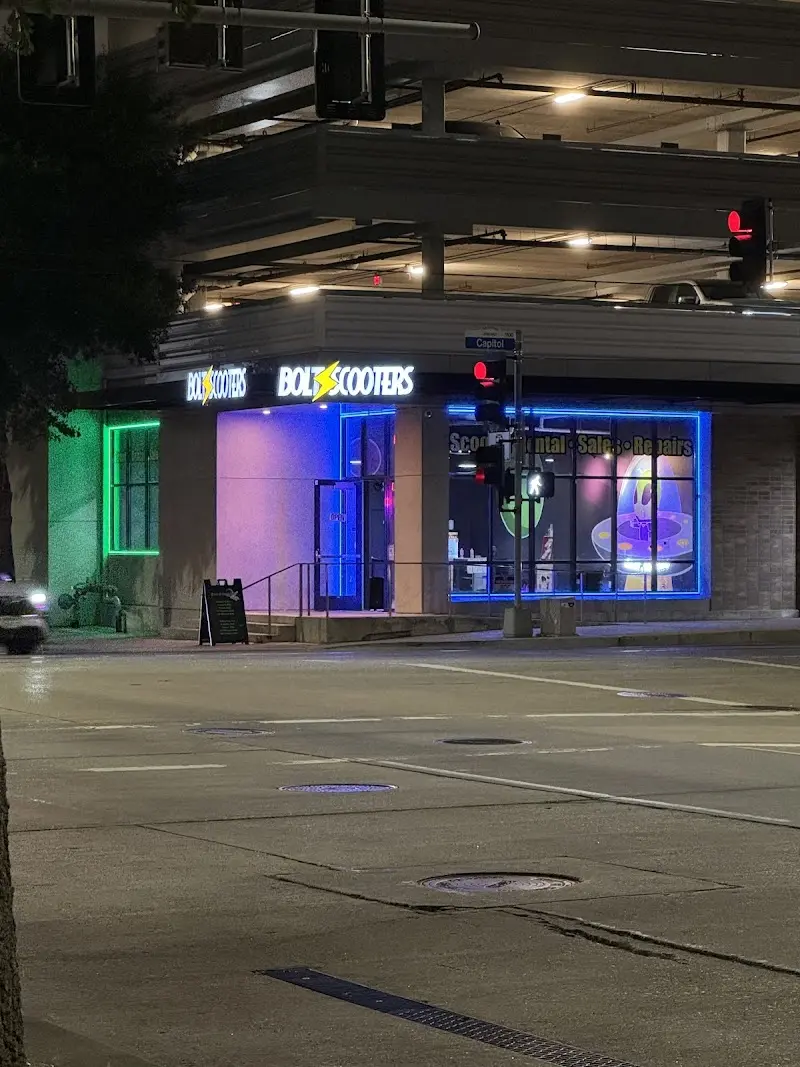 Bolt Scooters Rusk storefront
