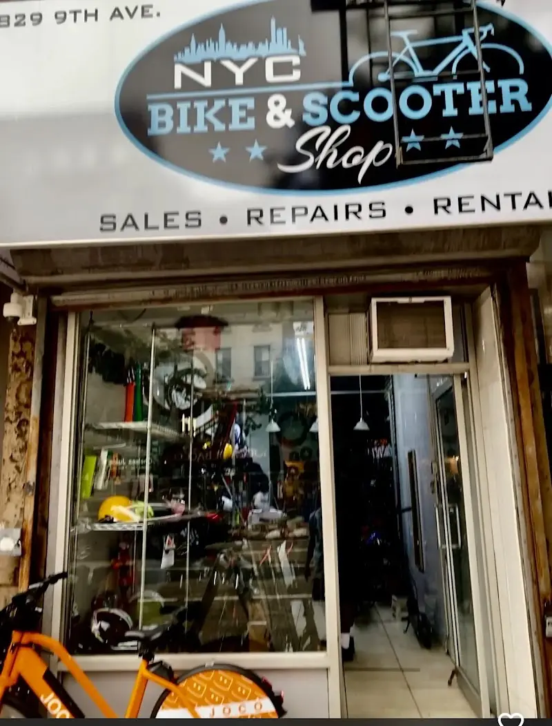 NYC Bike & Scooter Shop storefront