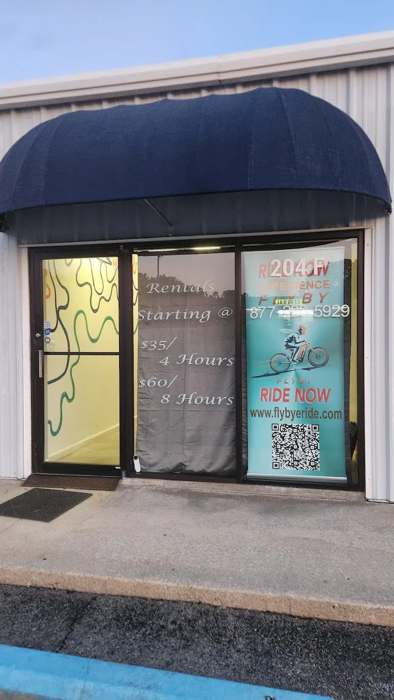 Flyby E-Rides storefront