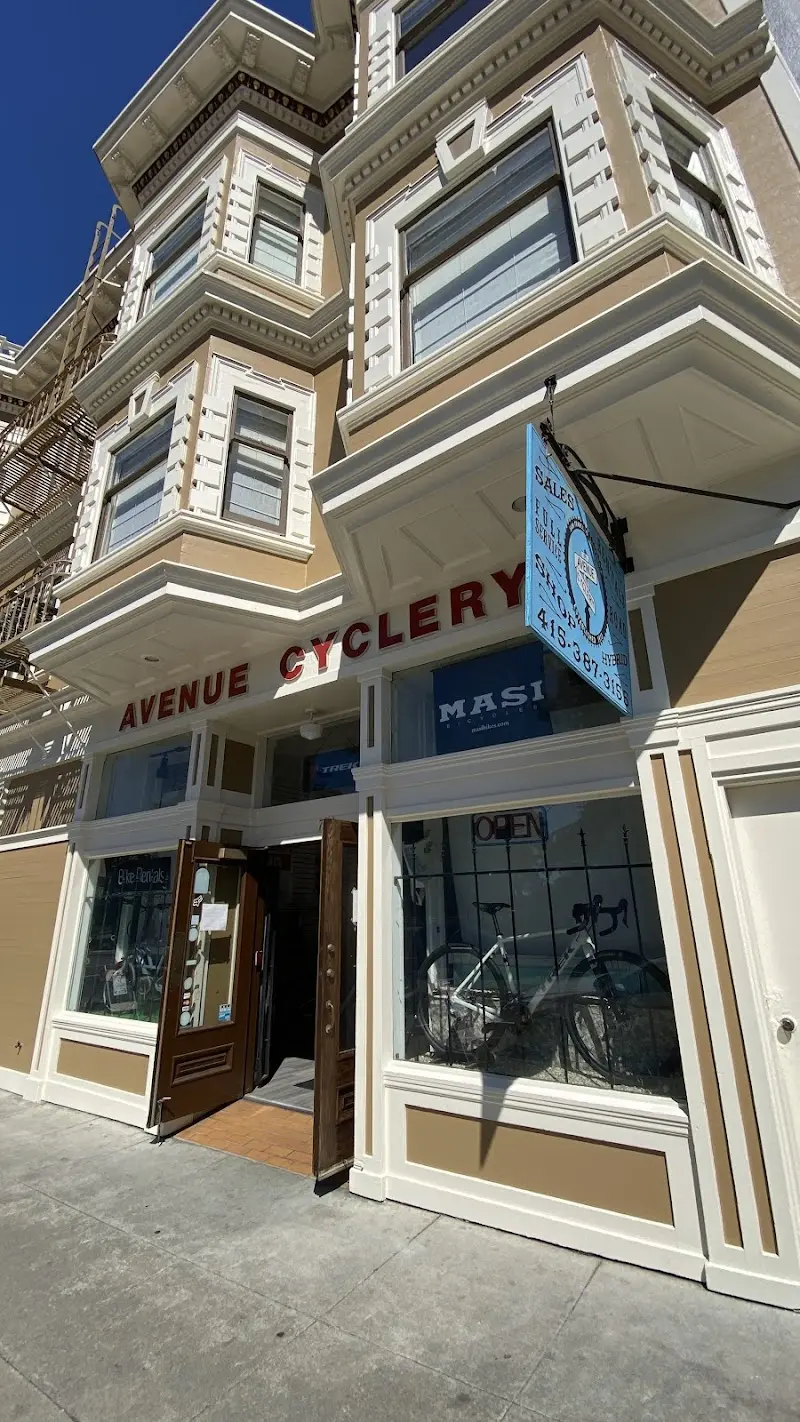 Avenue Cyclery storefront