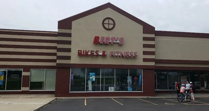 Bert's Bikes & Fitness storefront