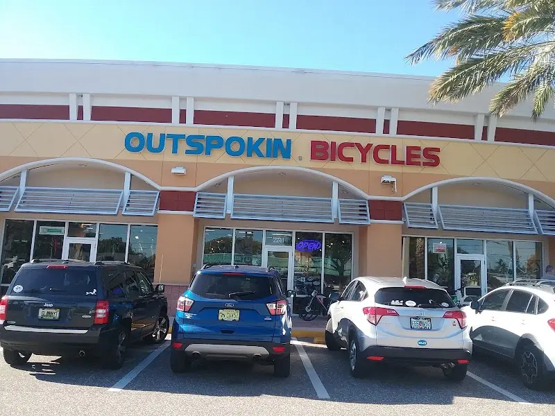 Outspokin Bicycles Clearwater storefront