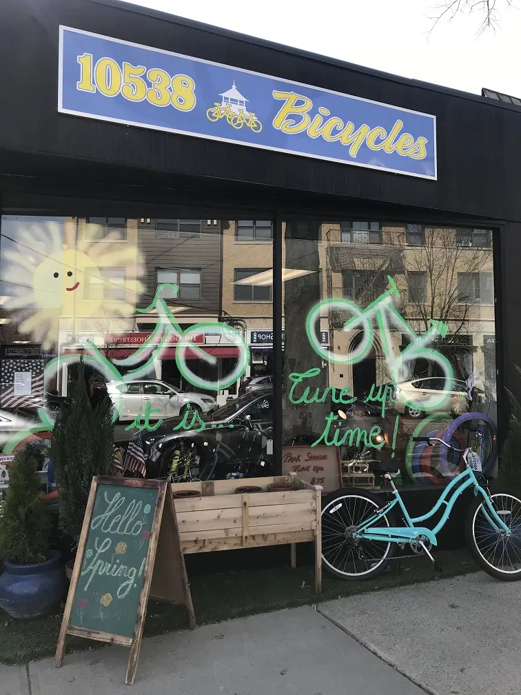10538 Bicycles storefront