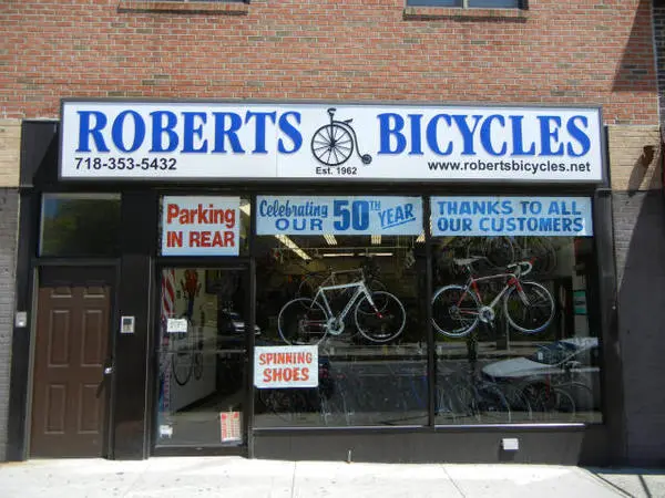 Roberts Bicycles storefront