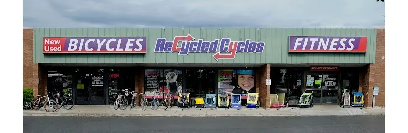 Recycled Cycles Bicycles & Fitness storefront