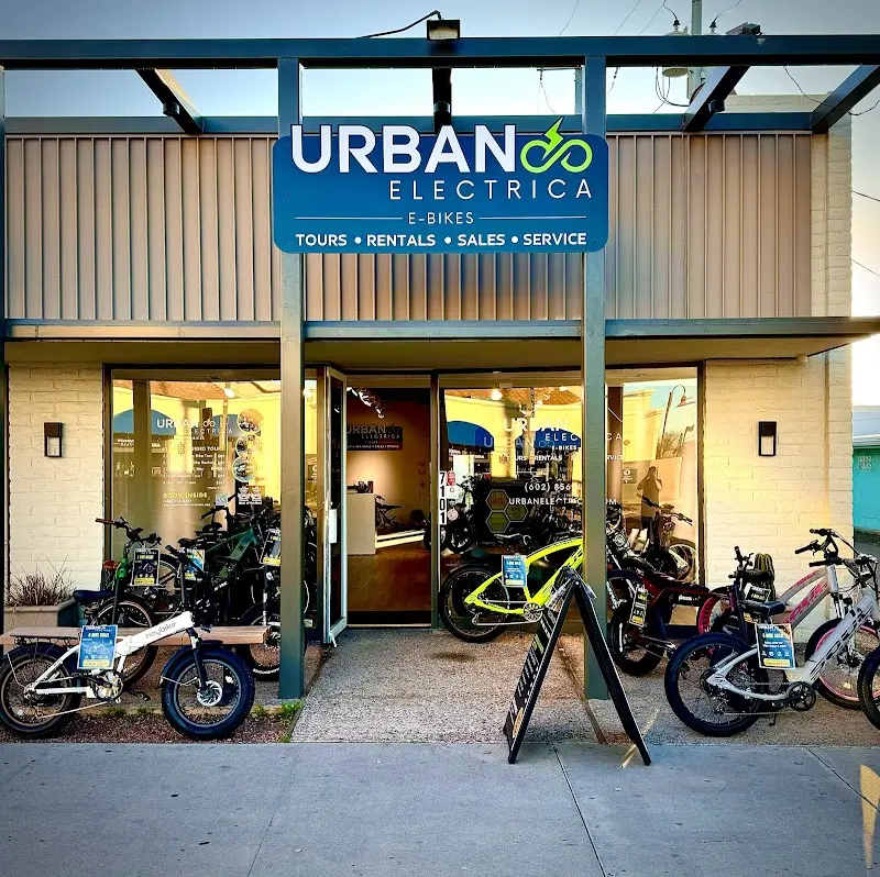Urban Electrica E-Bikes storefront